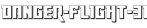 Danger Flight 3D Regular.ttf