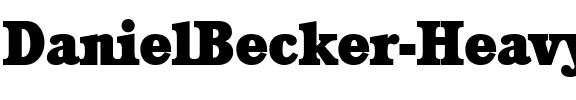 DanielBecker-Heavy Regular.ttf