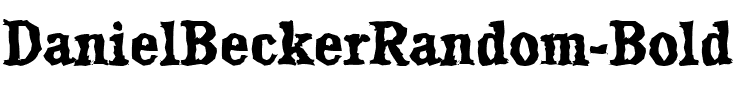 DanielBeckerRandom Bold.ttf