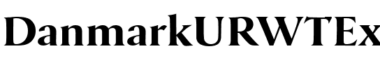 DanmarkURWTExtBol Regular.ttf