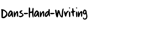 Dans Hand Writing Regular.ttf