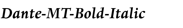 Dante MT Bold Italic.ttf