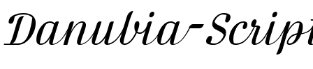 Danubia Script Regular.ttf