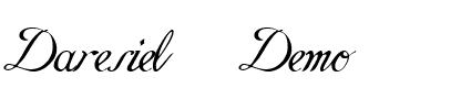 Daresiel Demo Regular.ttf