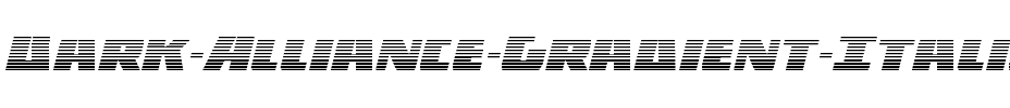 Dark Alliance Gradient Italic Italic.ttf
