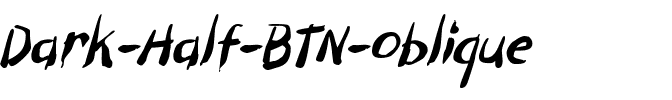 Dark Half BTN Oblique.ttf