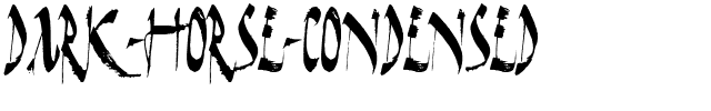 Dark Horse Condensed Condensed.ttf