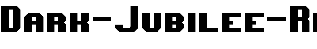 Dark Jubilee Regular.ttf