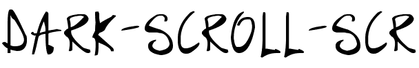 Dark Scroll Scripts Regular.ttf