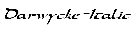 Darwycke Italic.ttf
