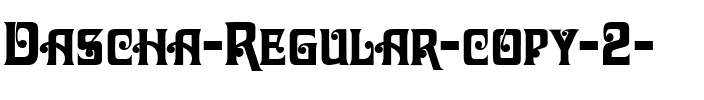 Dascha Regular.ttf