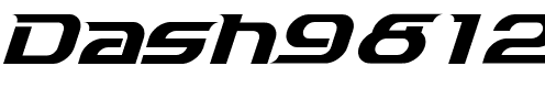 Dash9812 Regular.ttf