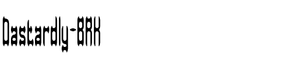 Dastardly BRK Normal.ttf