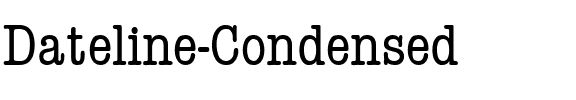 Dateline Condensed Regular.ttf