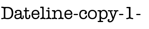 Dateline Regular.ttf