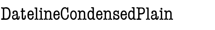 DatelineCondensed Plain.ttf