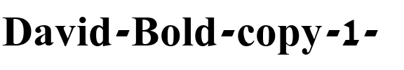 David Bold.ttf