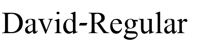 David Regular.ttf