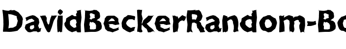 DavidBeckerRandom Bold.ttf