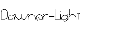 Dawner Light.ttf