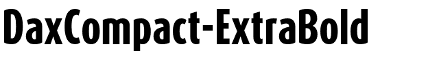 DaxCompact-ExtraBold Regular.otf