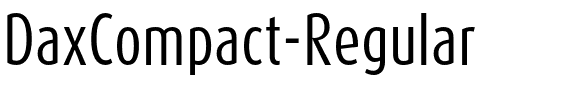 DaxCompact-Regular Regular.otf