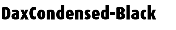 DaxCondensed Regular.otf