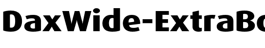 DaxWide ExtraBold Regular.otf