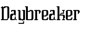 Daybreaker Regular.ttf