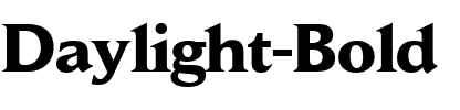Daylight Bold.ttf