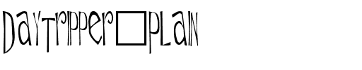 Daytripper Plain.ttf