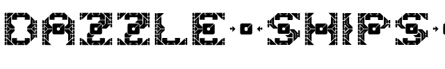 Dazzle Ships Regular.ttf