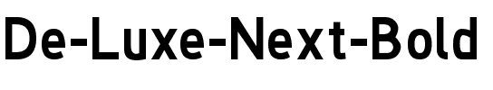 De Luxe Next Bold.ttf
