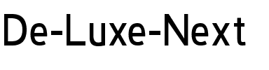 De Luxe Next Regular.ttf