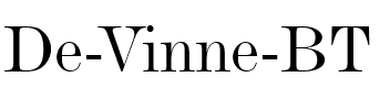 DeVinne BT Roman.ttf