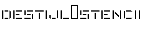 DeStijl Stencil.ttf
