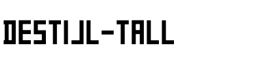 DeStijl Tall Regular.otf
