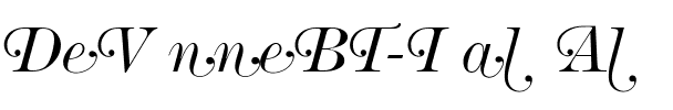 DeVinneBT Italic.ttf