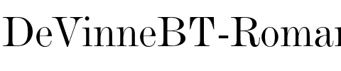 De Vinne Regular.otf