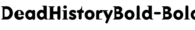 DeadHistoryBold Bold.ttf