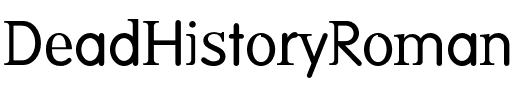 DeadHistory Roman.otf