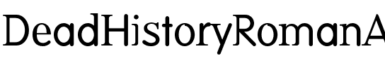 DeadHistory A Roman.otf