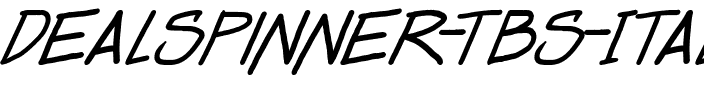 Dealspinner TBS Italique.ttf