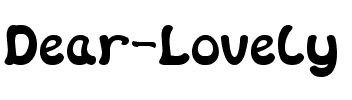 Dear Lovely Normal.ttf