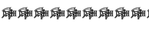 DeathMetal logo Normal.ttf