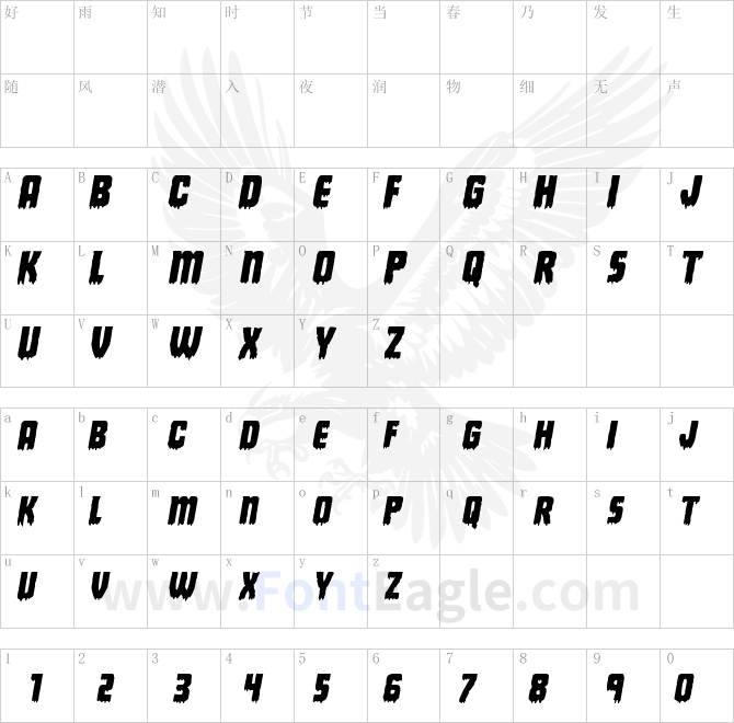 Deathblood-Italic