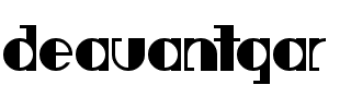 Deavantgar Regular.otf