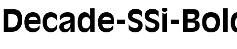 Decade SSi Bold.ttf