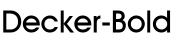 Decker Bold.ttf