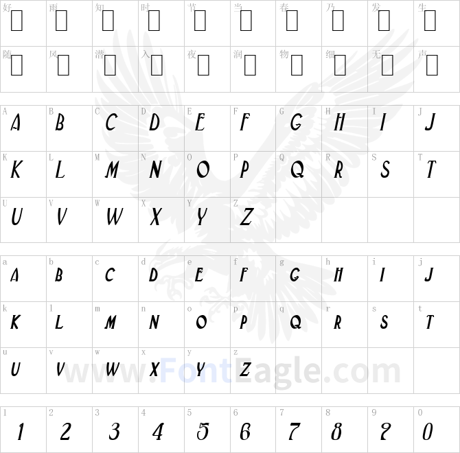 Deco-Condensed-Bold-Italic